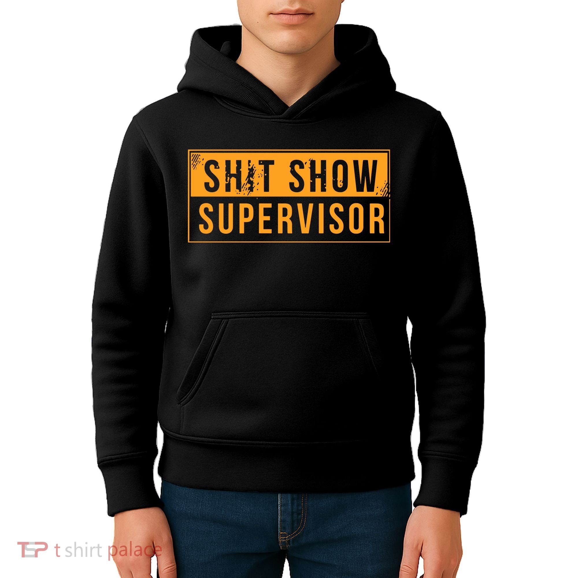 Shit Show Supervisor Kids Hoodie