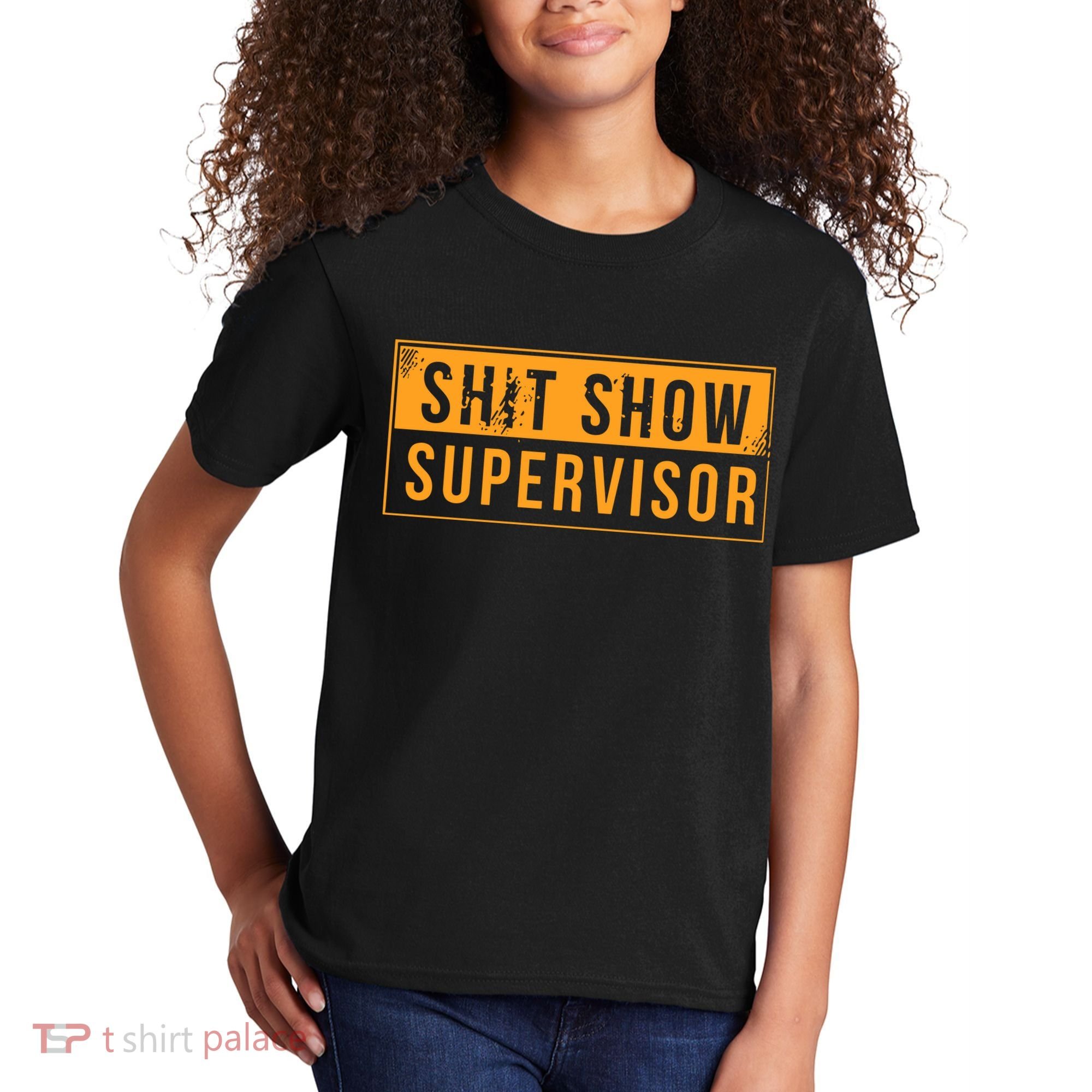 Shit Show Supervisor Kids T-Shirt