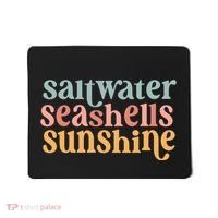 Saltwater Seashells Sunshine Cute Summer Mousepad thumb 0
