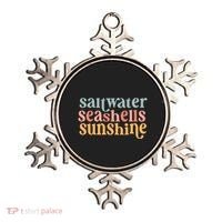 Saltwater Seashells Sunshine Cute Summer Ornament thumb 0