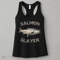 Salmon Slayer Salmon Fishing Salmon Women's Tank Top thumb 3