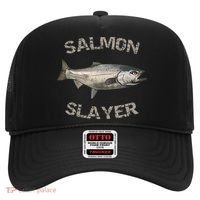Salmon Slayer Salmon Fishing Salmon Hat thumb 0