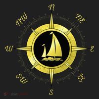Sailing Ship Sailor Sailboat Sail Windsurfer Craft Wingsail Golf Towel thumb 3