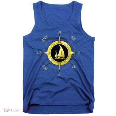 Sailing Ship Sailor Sailboat Sail Windsurfer Craft Wingsail Tank Top
