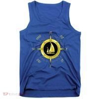Sailing Ship Sailor Sailboat Sail Windsurfer Craft Wingsail Tank Top thumb 0