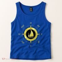 Sailing Ship Sailor Sailboat Sail Windsurfer Craft Wingsail Tank Top thumb 2