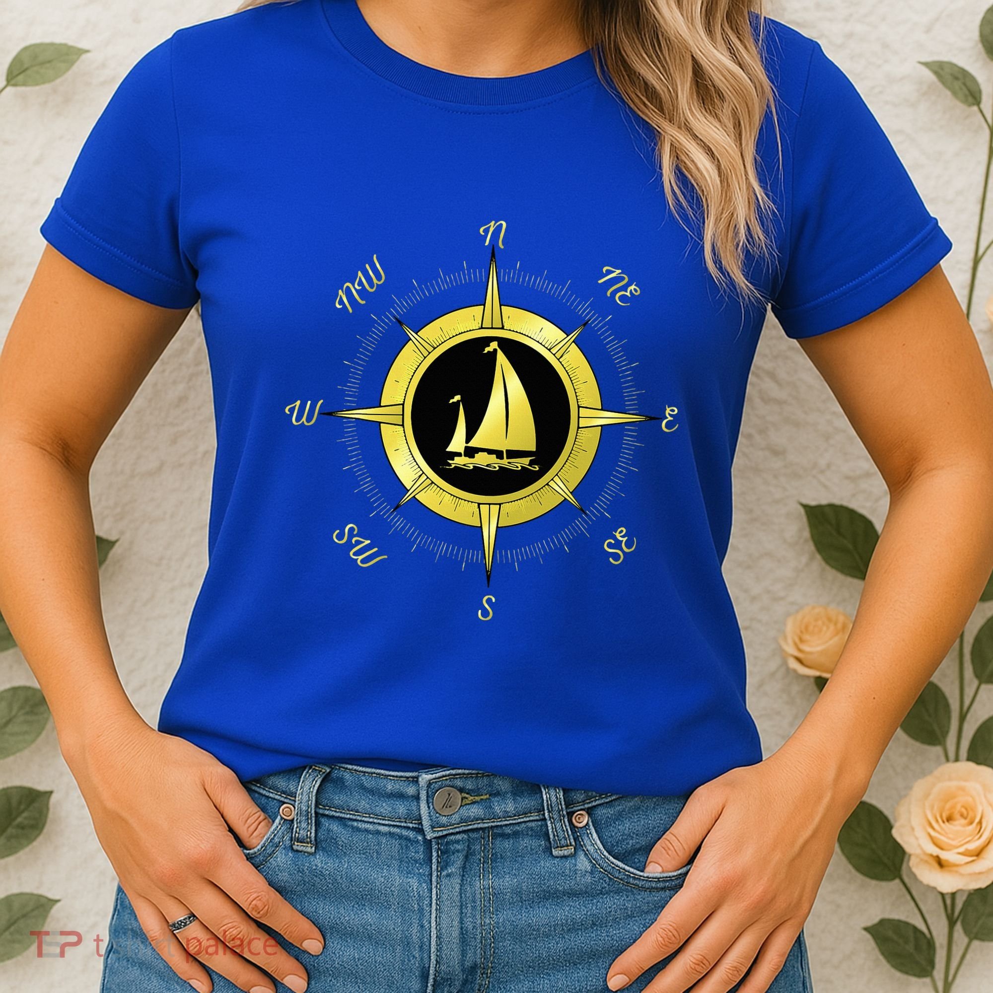 Sailing Ship Sailor Sailboat Sail Windsurfer Craft Wingsail Women's T-Shirt
