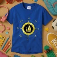 Sailing Ship Sailor Sailboat Sail Windsurfer Craft Wingsail Kids T-Shirt thumb 3