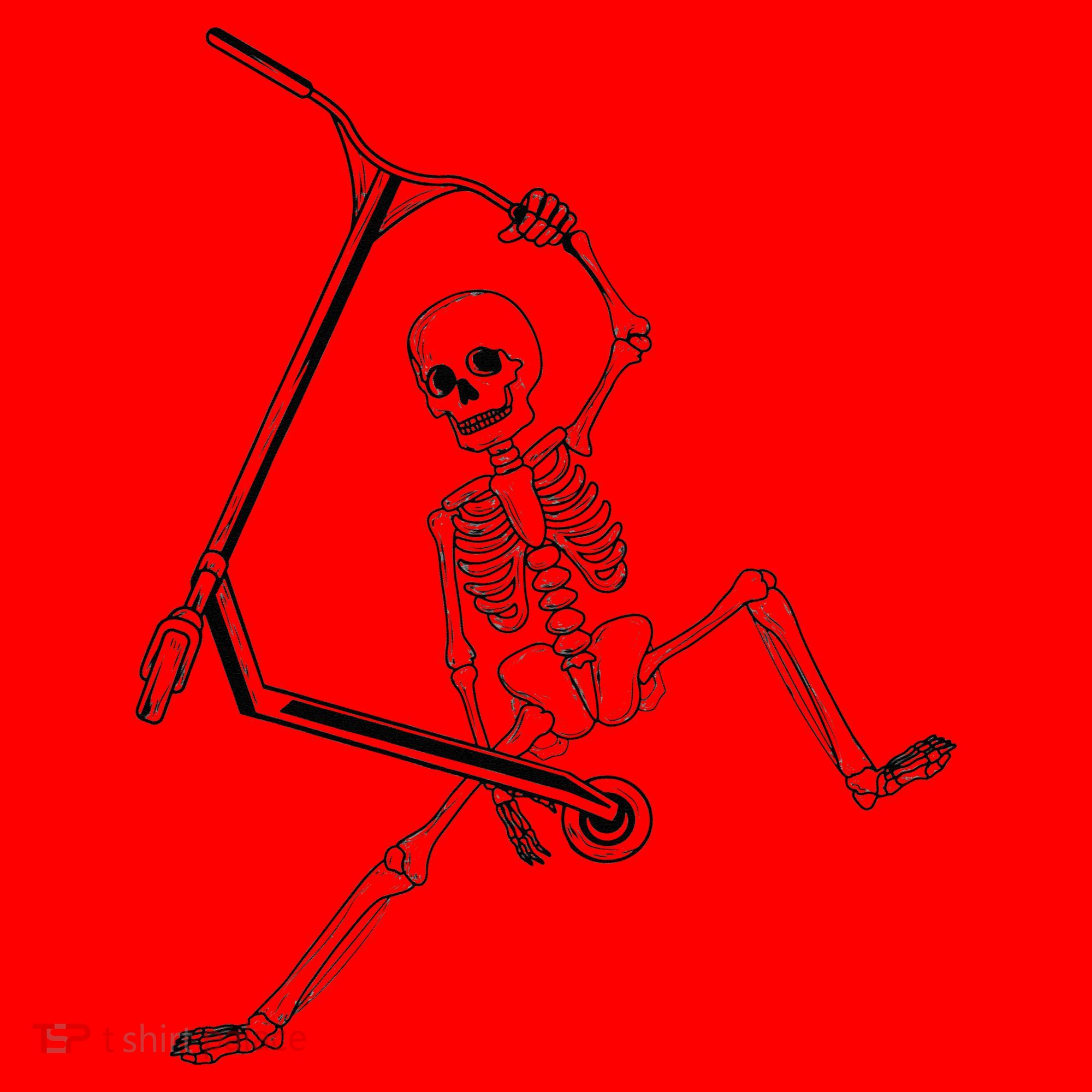 Stunt Scooter Skeleton Scooter Santa Hat