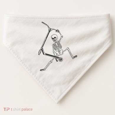 Stunt Scooter Skeleton Scooter USA-Made Doggie Bandana