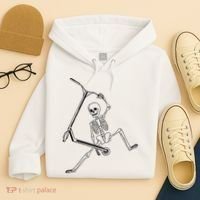 Stunt Scooter Skeleton Scooter Hoodie thumb 4
