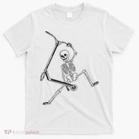 Stunt Scooter Skeleton Scooter T-Shirt thumb 0