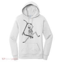 Stunt Scooter Skeleton Scooter Women's Hoodie thumb 0