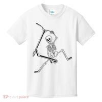 Stunt Scooter Skeleton Scooter Kids T-Shirt thumb 0