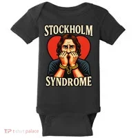 Stockholm Syndrome Baby Bodysuit thumb 0