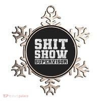 Shit Show Supervisor Funny Parent Boss Manager Teacher Gifts Ornament thumb 0