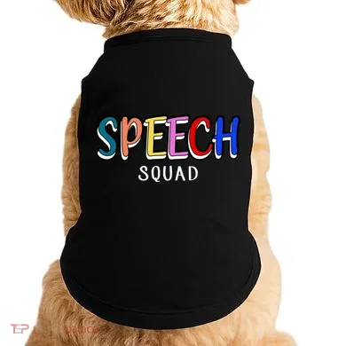 Speech Squad Doggie Tank