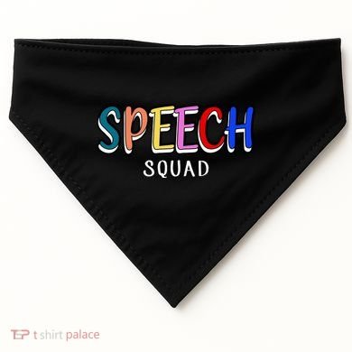 Speech Squad USA-Made Doggie Bandana