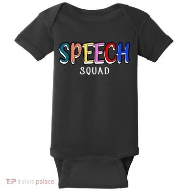 Speech Squad Baby Bodysuit