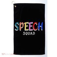 Speech Squad Golf Towel thumb 0