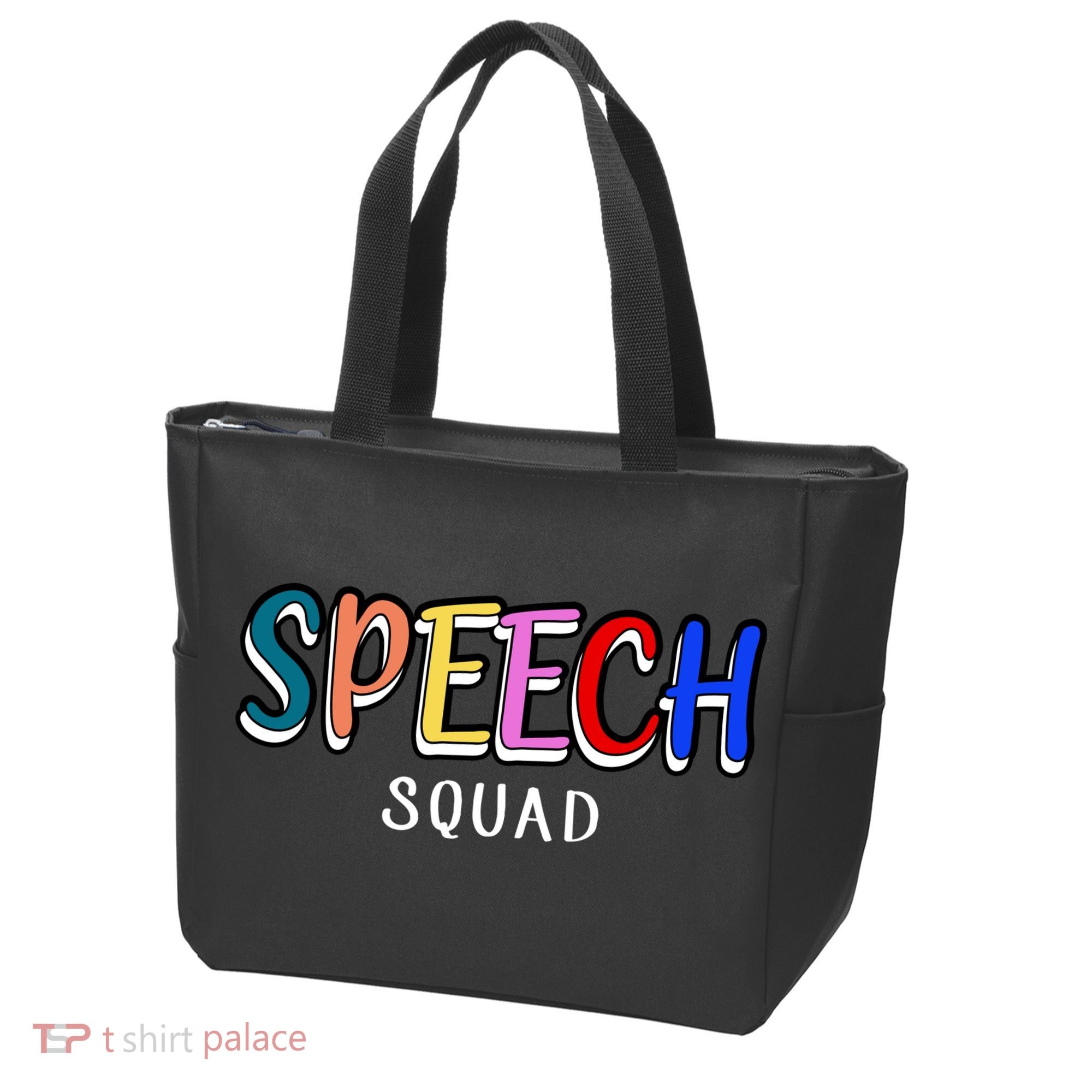 Speech Squad Tote Bag