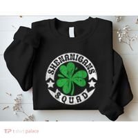 Shenanigans Squad St. PatrickS Day Irish Shamrock Matching Sweatshirt thumb 2