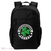 Shenanigans Squad St. PatrickS Day Irish Shamrock Matching Backpack thumb 0