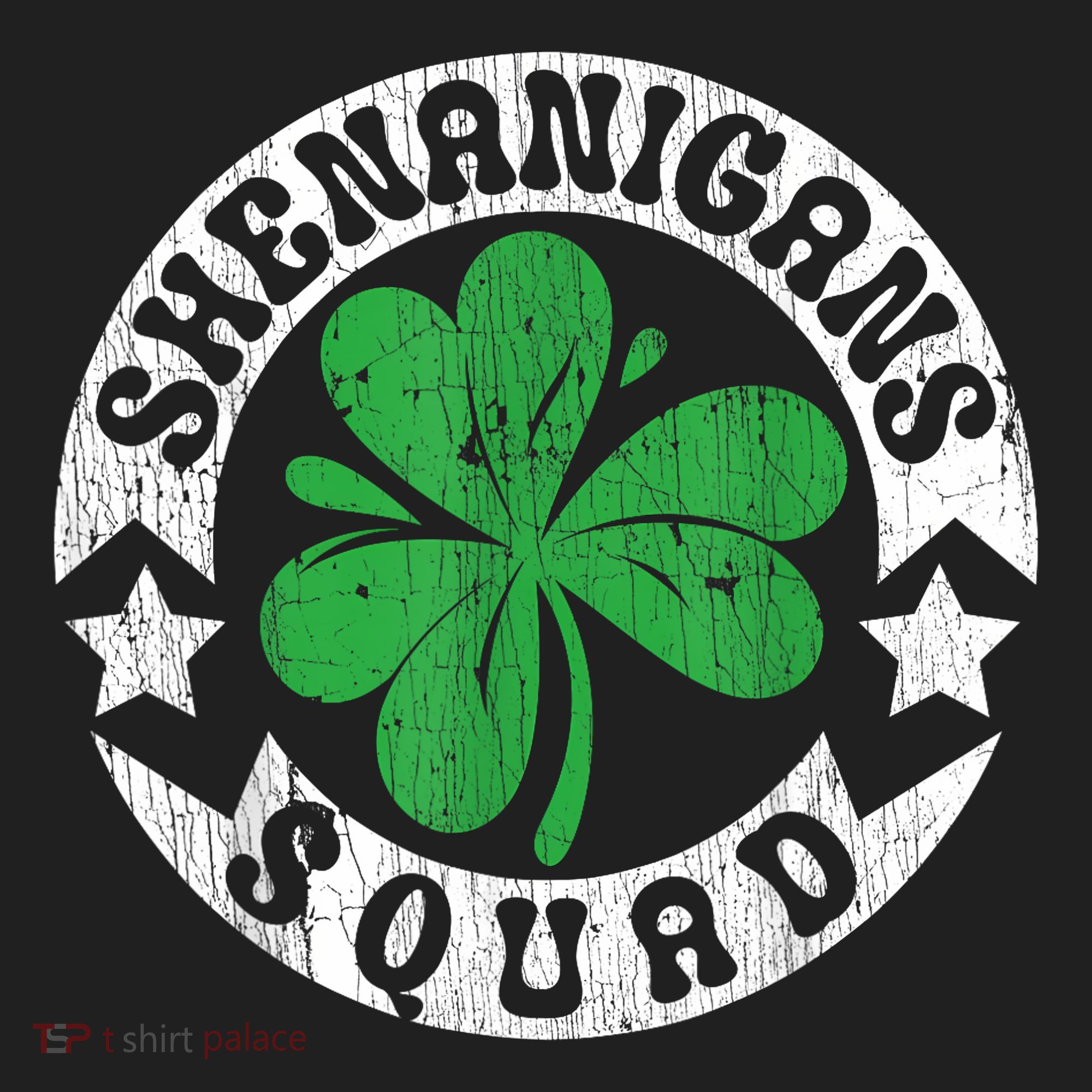 Shenanigans Squad St. PatrickS Day Irish Shamrock Matching Beanie