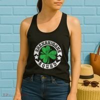 Shenanigans Squad St. PatrickS Day Irish Shamrock Matching Women's Tank Top thumb 2