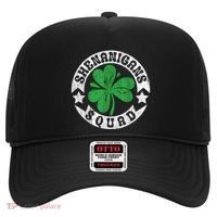 Shenanigans Squad St. PatrickS Day Irish Shamrock Matching Hat thumb 0
