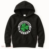 Shenanigans Squad St. PatrickS Day Irish Shamrock Matching Kids Hoodie thumb 0