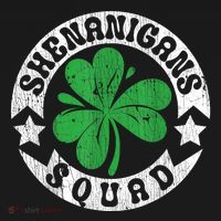 Shenanigans Squad St. PatrickS Day Irish Shamrock Matching Tote Bag thumb 4