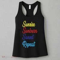 Sunrise Sunburn Sunset Repeat Women's Tank Top thumb 3