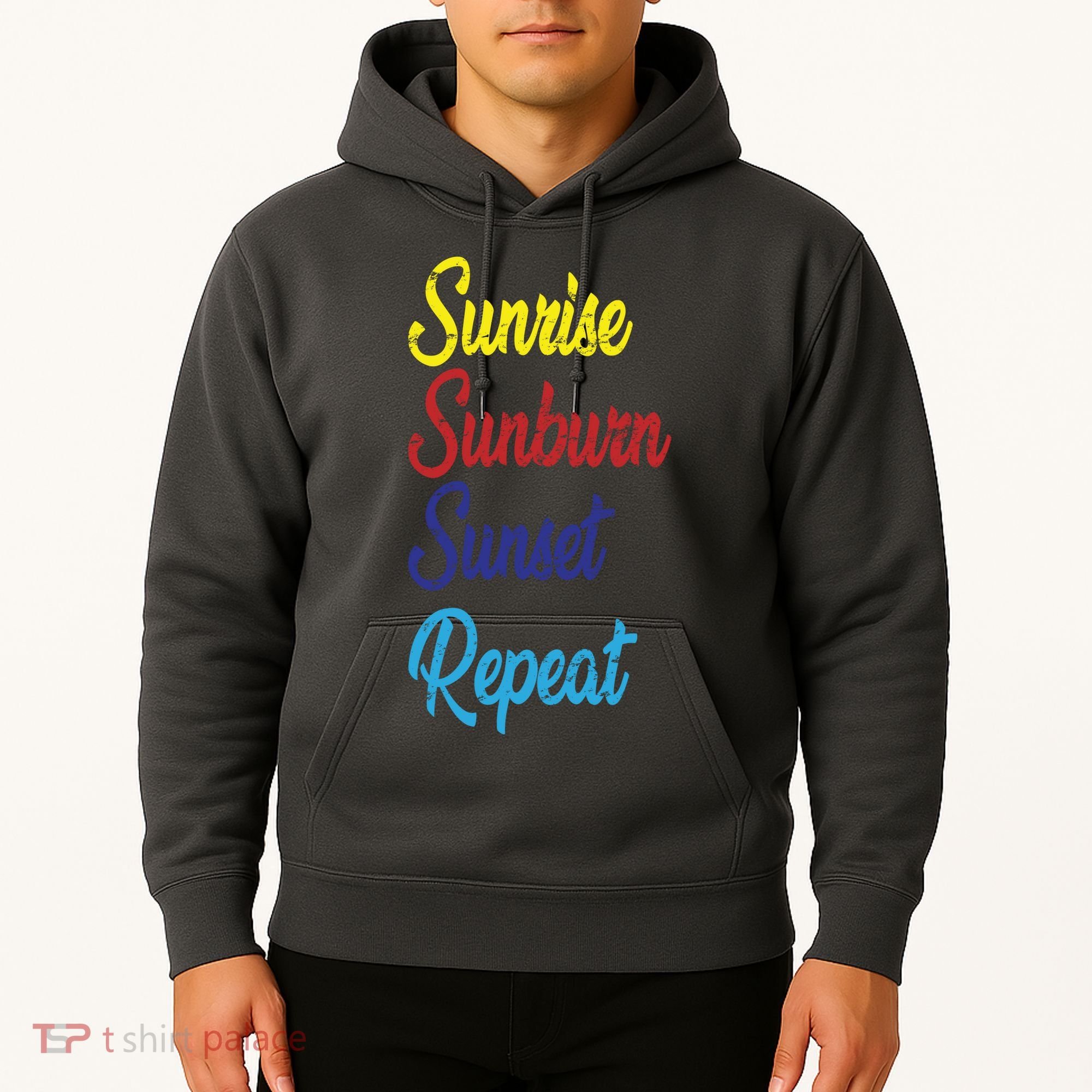 Sunrise Sunburn Sunset Repeat Hoodie