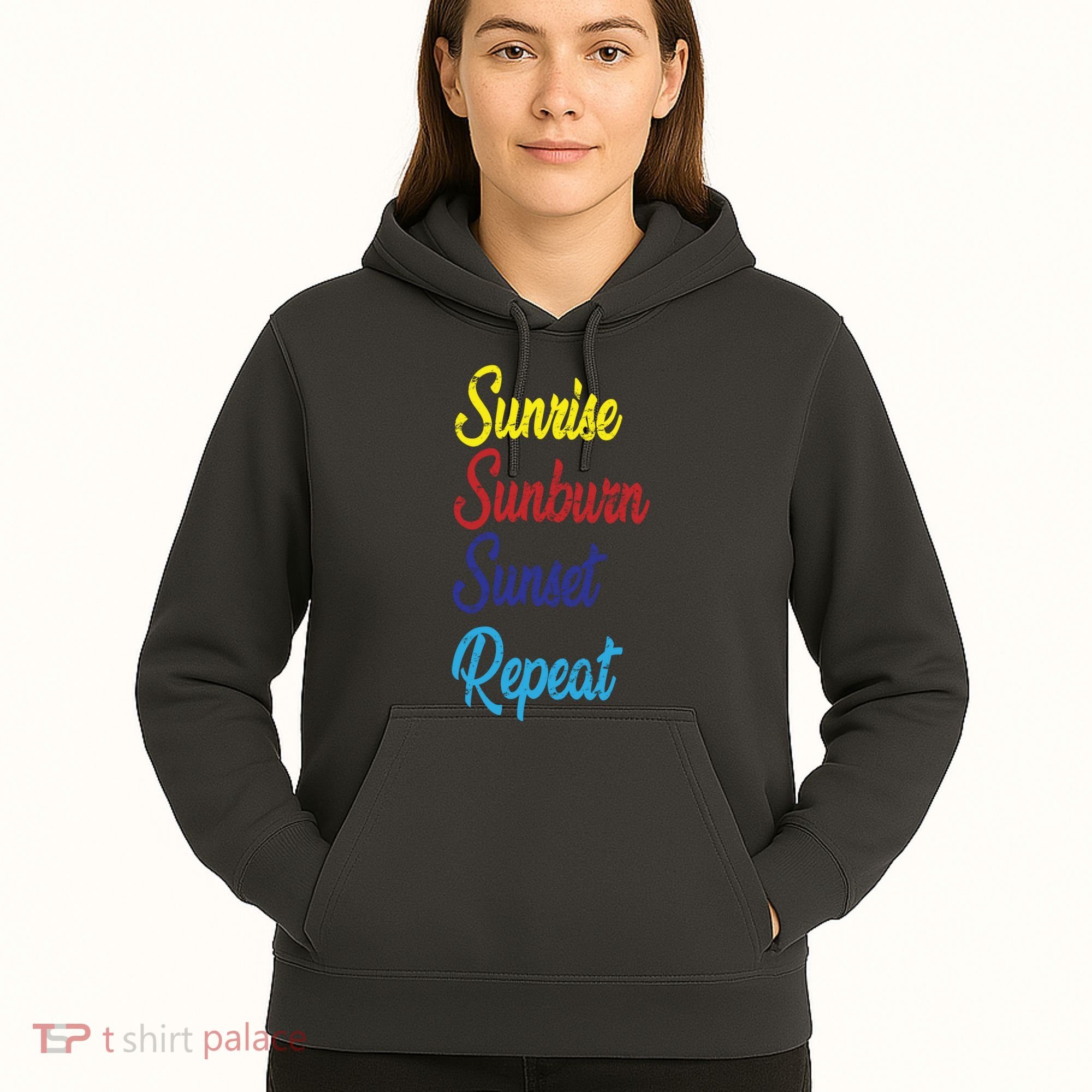 Sunrise Sunburn Sunset Repeat Hoodie