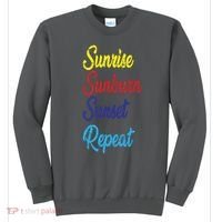 Sunrise Sunburn Sunset Repeat Sweatshirt thumb 0
