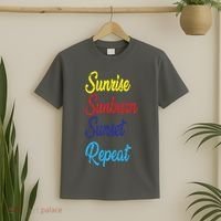 Sunrise Sunburn Sunset Repeat T-Shirt thumb 2