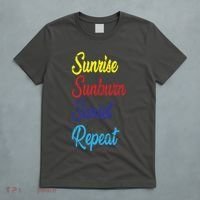 Sunrise Sunburn Sunset Repeat T-Shirt thumb 5
