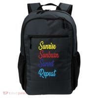 Sunrise Sunburn Sunset Repeat Backpack thumb 0
