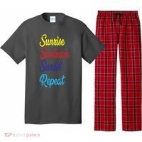 Sunrise Sunburn Sunset Repeat Pajama Set thumb 0