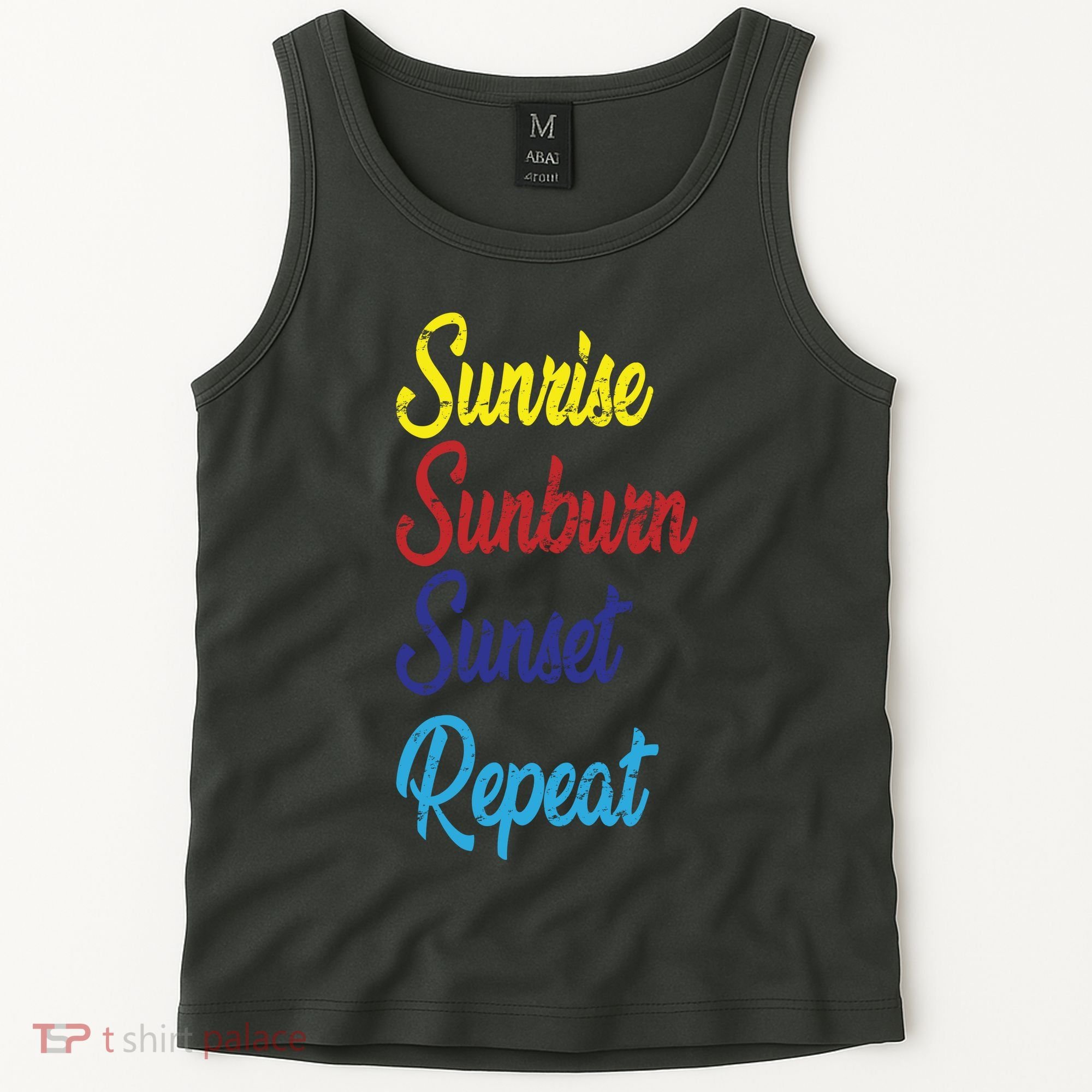Sunrise Sunburn Sunset Repeat Tank Top