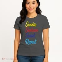 Sunrise Sunburn Sunset Repeat Women's T-Shirt thumb 4