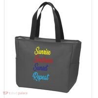 Sunrise Sunburn Sunset Repeat Tote Bag thumb 3