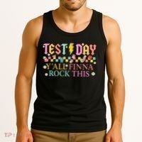 Staar State Testing Day Motivation Yall Finna Rock This Tank Top thumb 3