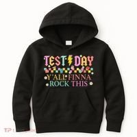 Staar State Testing Day Motivation Yall Finna Rock This Kids Hoodie thumb 0