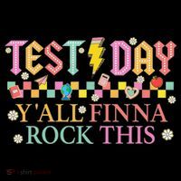 Staar State Testing Day Motivation Yall Finna Rock This Kids Hoodie thumb 5