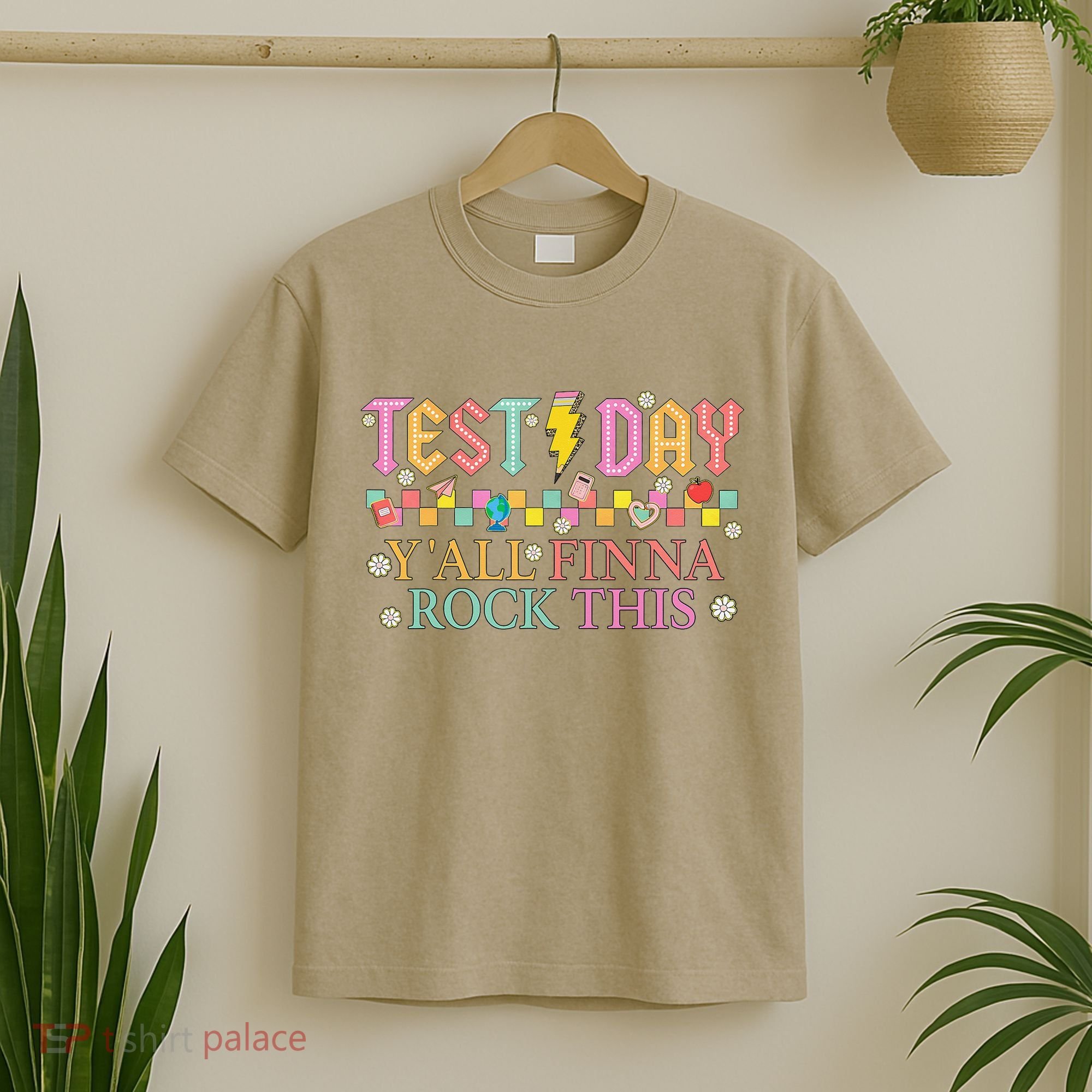 Staar State Testing Day Motivation Yall Finna Rock This T-Shirt