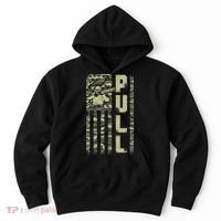 Shotgun Skeet Trap Clay Pigeon Shooting Camo Usa Flag Hoodie thumb 0