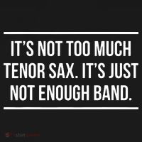 Saxophonist Saxist Tenor Sax Band Saxophone Ornament thumb 1