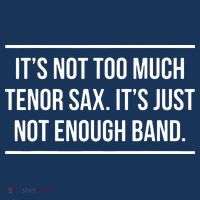 Saxophonist Saxist Tenor Sax Band Saxophone Women's Hoodie thumb 2